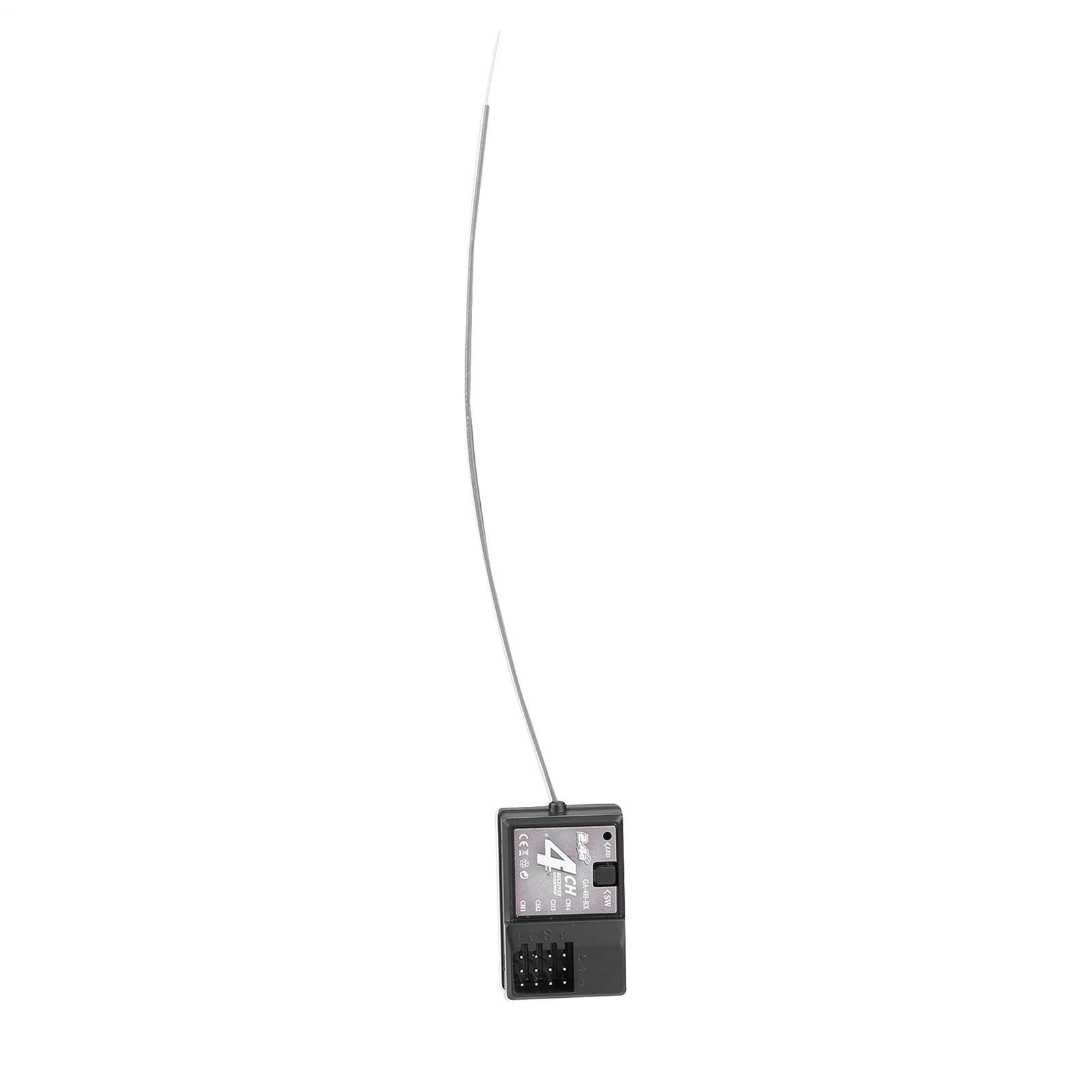 Kit émetteur-récepteur RC – Système de Commande Radio 2,4 G, unité de Signal étanche, Performances de portée Stables | Configuration de la télécommande pour Le Fonctionnement du Bateau de Voiture RC,
