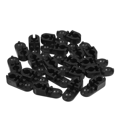 PRETYZOOM 10pcs Ball Chain Pull Connectors for Vertical Roller Blinds Easy Install Plastic Roller Shade Beaded Cord Clips