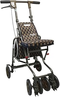 島製作所 サニーウォーカーAW-III Bブラウン色 シルバーカー