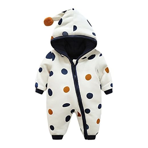 Chic-Chic Combinaison Manteau Capuche Grenouillère Chaud Bébé Fille Garçon Ensemble Pyjama Cadeau Noël Hiver Bleu Nouveau-né