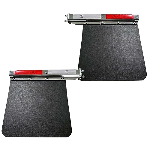 BST BSSP Chrome Straight Mud Flap Hanger