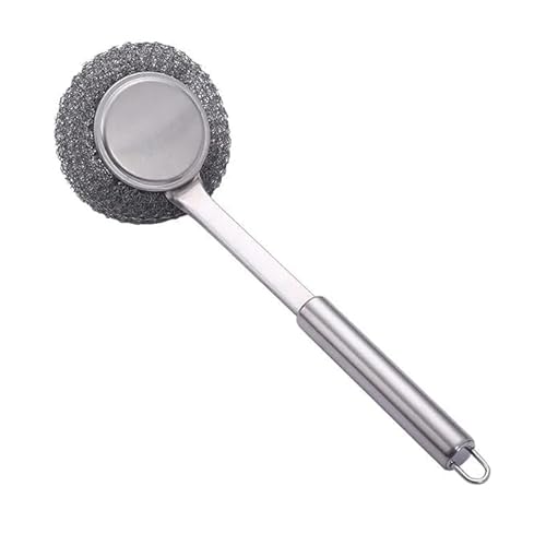 Cast Iron Stainless Steel Scrubber Brush