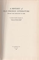 A History of Old French Literature From the Origins to 1300 B000OK7Z1S Book Cover