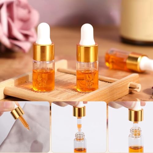 8 pcs Travel split bottle Eye dropper glass bottle Anointing oil for prayer Protective travel set for frankincense oil (2 ml)4