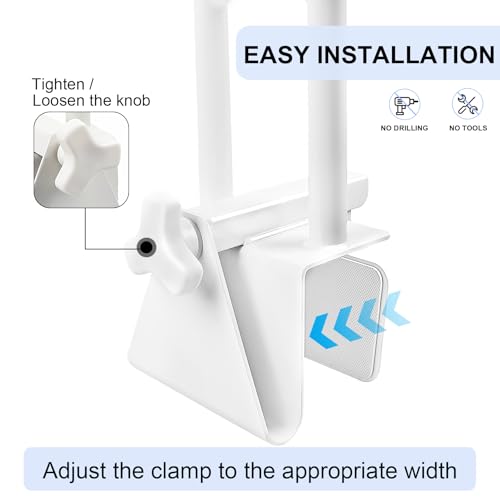 Dotday Adjustable Bathtub Safety Rail With Suction Shower Handle thumb #5