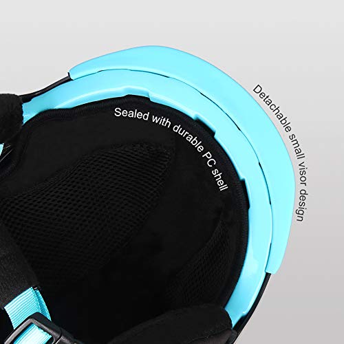 Ski Helmet for Men, Women, Youth & Kids, Snowboard Helmet with ASTM Certified Safety, 3 Sizes Options - Image 6