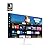 SAMSUNG 32-Inch M5 (M50D) Series FHD Smart Monitor with Streaming TV, Speakers, HDR10, Gaming Hub, Multiple Ports, Workout Tracker, Vision Accessibility Tools, LS32DM501ENXZA, 2024
