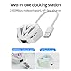 Kquepo Adapter USB auf RJ45 Netzwerkkarte Ethernet 10/100/1000 Mbps RGB-Beleuchtungseffekt für Computer Laptop