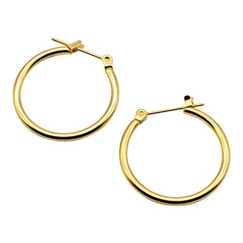 HSP �s�A�X ���f�B�[�X �T�[�W�J���X�e�����X �����Y �V���v�� �T�[�N�� �����O�t�[�v�s�A�X �����ςȂ� �t�@�[�X�g�s�A�X �Z�J���h�s�A�X �����^�b�` 25mm/�S�[���h �����p 1�y�A �j�����p ���j�Z�b�N�X