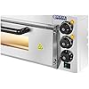 Forno Per Pizza Elettrico Royal Catering 60cm - Professionale Con Vetro E Doppia Temperatura - Foto 11