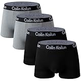 [EZATING] ボクサーパンツ メンズ 4枚セット L~5XL 前閉じ 吸水速乾 抗菌防臭 ボクサーブリーフ 肌着 下着 男性用 3XL