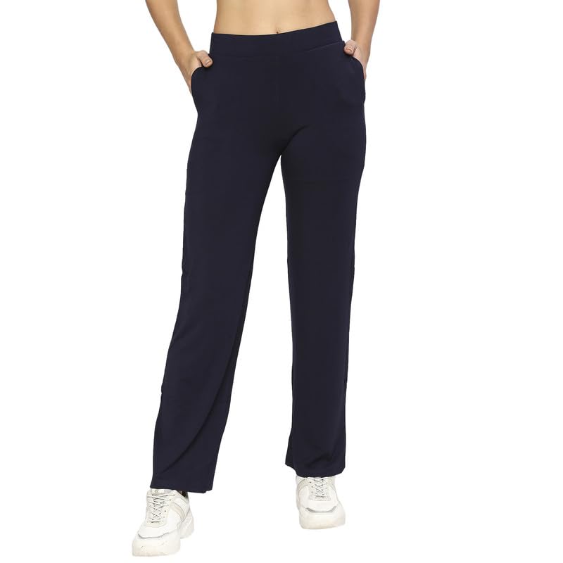 Image of Women's Solid Regular FIT Parallel Pant