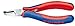 KNIPEX Tools - Electronics End Cutting Nippers, Multi-Component (6472120)