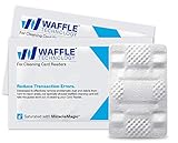 KICTeam Waffletechnology Smart Card Reader Cleaning Card, 5 Cards