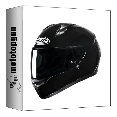 Casque intégral HJC C10 Noir en taille M MotoTopGun