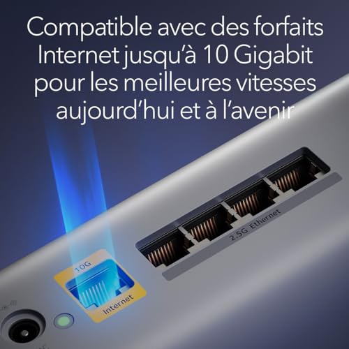 Netgear Orbi WiFi 7 Série 870 Satellite RBE870B - vue 6