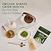 Encha Matcha Powder Barista Grade Latte Organic Matcha Powder – 100% Japanese Matcha Green Tea Powder for Lattes & Everyday Culinary Recipes, Smooth Milk-Friendly Blend, Unsweetened, 30g / 1.06 oz