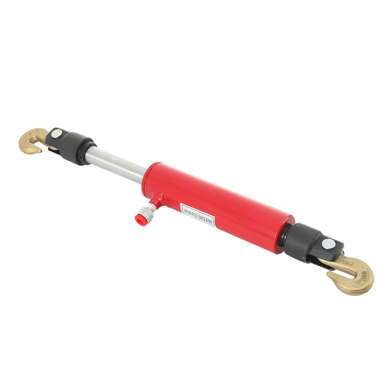 Vérin Hydraulique De 10 Tonnes Avec 2 Crochets à Chaîne Pour Carrosserie, Longueur 730 mm, Course de Traction de 130 mm