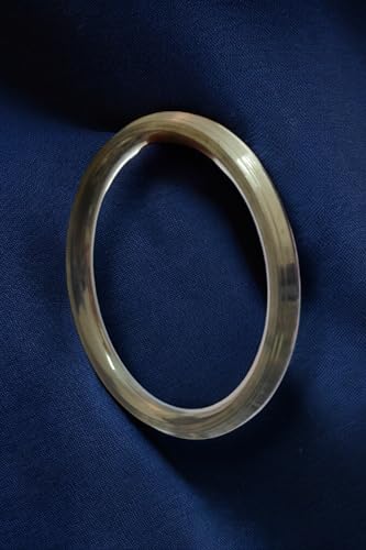 Sikh Punjabi Dori Kada Stainless Steel Bracelet For Men & Women Size 2.12, Large, Silver3