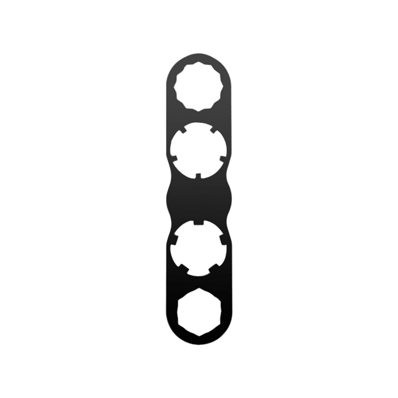 Tsophreniq Multipurpose Pedals Tool Pedals Removal Wrenches Multihole Flat Wrenches for Smooth Gear Adjustments Antislip Bicycles Maintenance Spanner