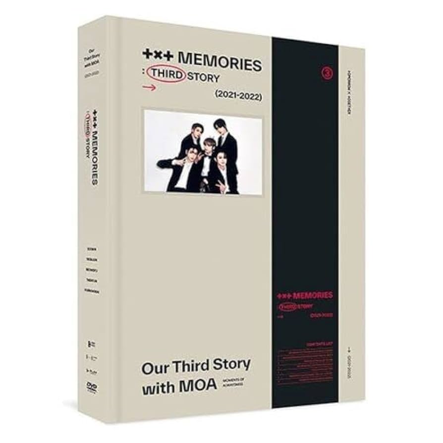 TXT MEMORIES THIRD STORY DVD K-POP SEALED by TXT: Amazon.co.uk