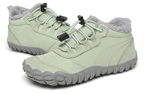 {Botas de Montaña Niña 26 Botas de Montaña Botas de Nieve Niño Barefoot Zapatillas Niña Cómodas y Abrigadas Antideslizante Botas de Invierno Gr.26