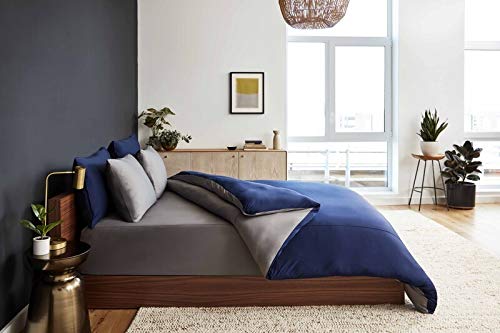One-Day Sale: Up to 80% Off SHEEX Performance Studio Tech Sleep System, Dual Sided Sheets, Twin/Twin-XL, Navy/Graphite