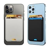 [2 Pack] Magnetic Wallet Card Holder Compatible with Apple MagSafe Wallet for iPhone 14 Pro Max/14 P