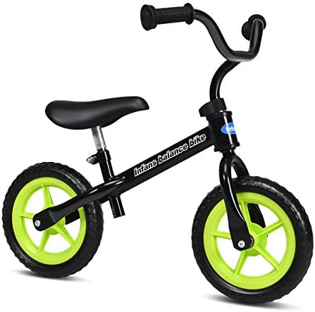 INFANS Lightweight Balance Bike, Kids Training Bicycle with Height Adjustable Seat & Handlebar, Inflation-Free EVA Tires, No-Pedal Pre Walking Bike for Toddler & Children Ages 2 to 5 Years