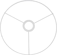 Vista 1 de Beaupretty Anillo cuadrado para lámpara E27, anillo de tambor para bricolaje, marco de lámpara, soporte de sombra, anillo de alambre de hierro