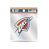 Rico Industries NBA Oklahoma City Thunder 4'x4' Small Style Decal