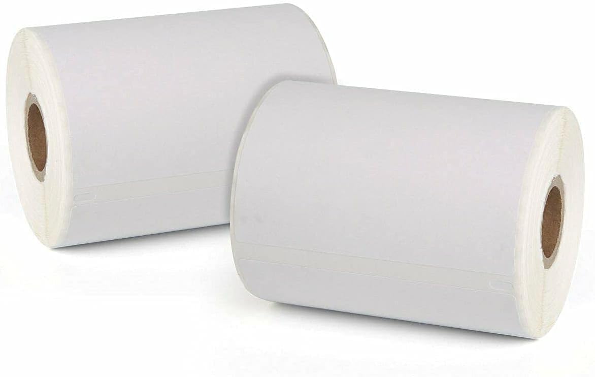 Immuson Compatible 4XL Shipping Labels - 4" x 6" (104mmx159mm) Thermal Postage Labels(6 Rolls - 220 Labels Per Roll)