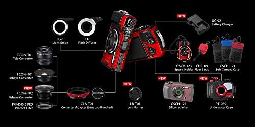 OLYMPUS Digital Camera TOUGH TG-6 Black 12 million pixel CMOS F2.0