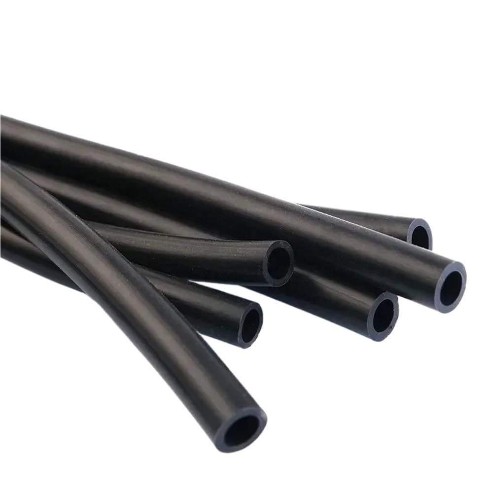 Tuyau Flexible en caoutchouc souple for pompe à air d'aquarium de 3 mètres, Tube en Silicone noir, tuyau de réservoir de carburant haute pression ID 1mm à 23mm(21MM*26MM)