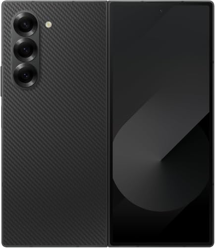 Samsung Galaxy Z Fold 6 5G, 1TB, Crafted Black - Verizon (Renewed)