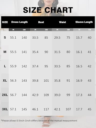 Image of PinkPatty Women's Casual 3 /4 Sleeve Polo V Neck Bodycon Maxi Dress
