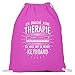 shirt-o-magic Keyboardspieler: Therapie? Lieber Keyboard - Baumwoll Gymsac -37cm-46cm-Fuchsia