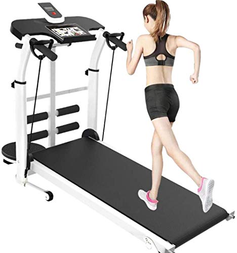 Caminadora mecánica plegable para uso doméstico