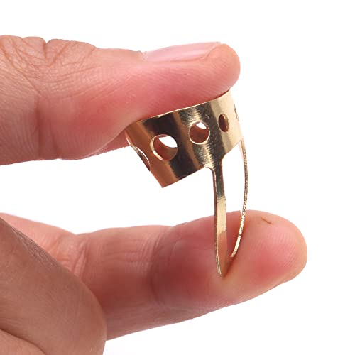mewmewcat Médiators, 8 pièces Design Ouvert réglable en Acier Inoxydable Fingerpicks Guitare Acoustique Banjo Finge Picks Accessoire d’instrument de Musique à Cordes - Les Beatles, Paul McCartney, John Lennon, RIngo Starr, George Harrison mewmewcat Médiators, 8 pièces Design Ouvert réglable en Acier Inoxydable Fingerpicks Guitare Acoustique Banjo Finge Picks Accessoire d'instrument de Musique à Cordes – Image 6