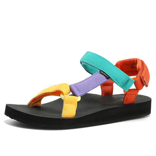 Image of Women's Original Sandals Comfortable Quick-Drying Casual Sport Sandal Walking Hiking Water Sandals With Arch Support