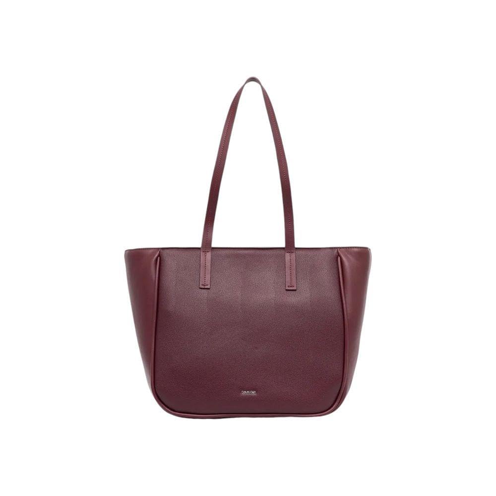 Calvin Klein Refine Medium Shopper, Vino