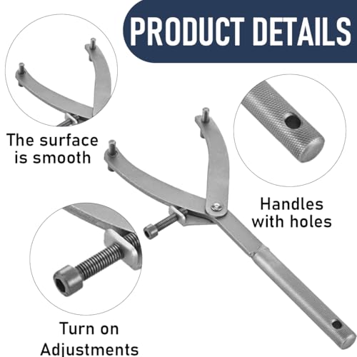 Jiounie Blockierwerkzeug Kupplung, Haltewerkzeug Kupplung, kupplungsschlüssel, Haltewerkzeug Universal, Polrad Blockierwerkzeug, Für Kupplung Riemenscheibe Motorrad Reparatur