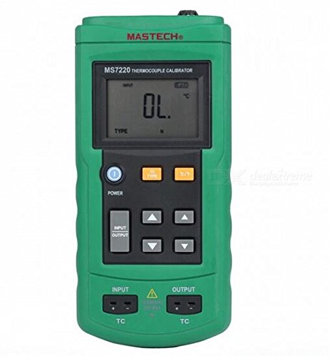 MS7220 Thermocouple Calibrator Simulate TC/mV Output - Black + Green