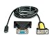 Produktbild Value 12991161 USB Seriell Konverter-Kabel, Typ C RS232, 1,8m schwarz
