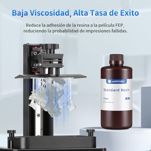 Resina UV 405 nm ANYCUBIC para Impresión 3D 2KG - Fernando Cortés