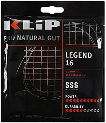 クリップ レジェンド 硬式テニス ガット ナチュラルガット (KLIP Legend Natural Gut String) [並行