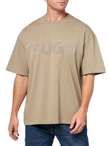 T-Shirt en Coton HUGO Homme avec Logo Ton sur Ton Lot de 1