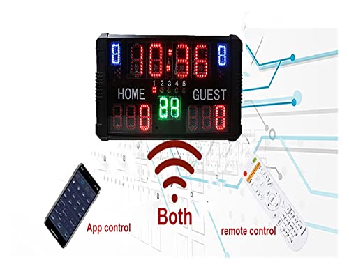 Marcador Electrónico Multideporte LED con Control Remoto miniatura 5