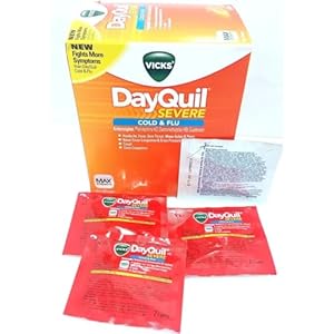 DayQuil Cold & Flu Severe 2caps Individual Pouches 25pack