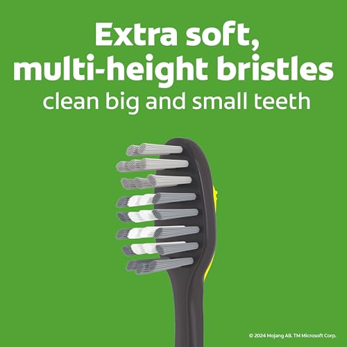 Image of Colgate Kids Minecraft Toothbrush, Extra Soft, 2 Pack